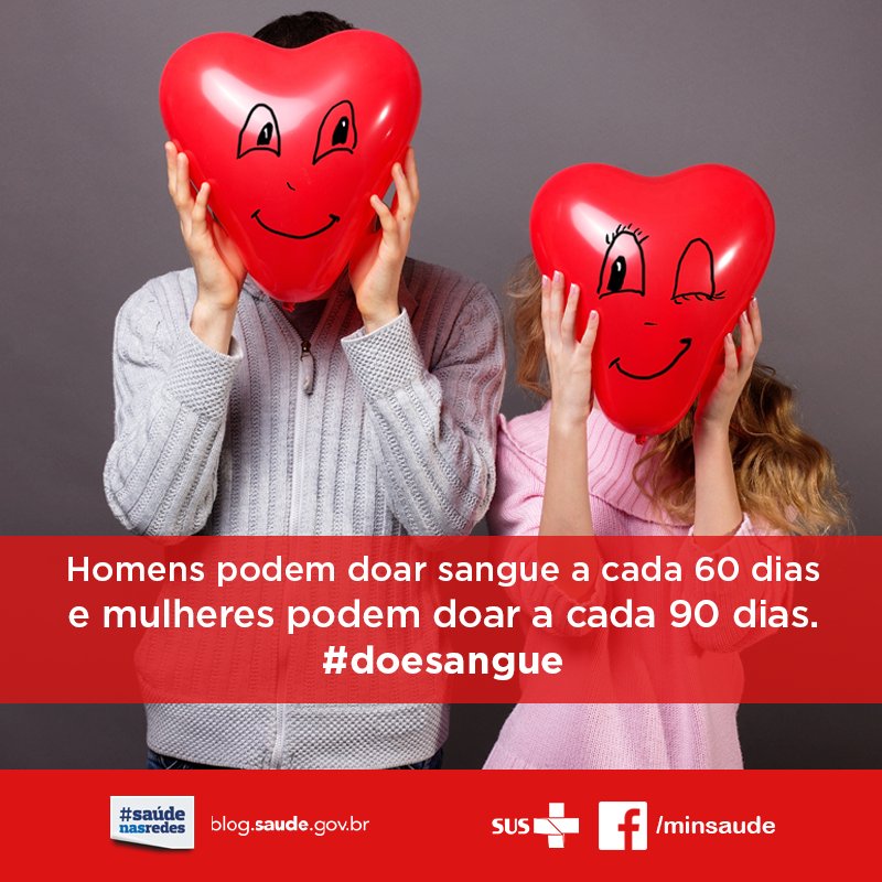 Já pensou em se tornar um doador regular e salvar vidas durante o ano todo? ;) #doesangue