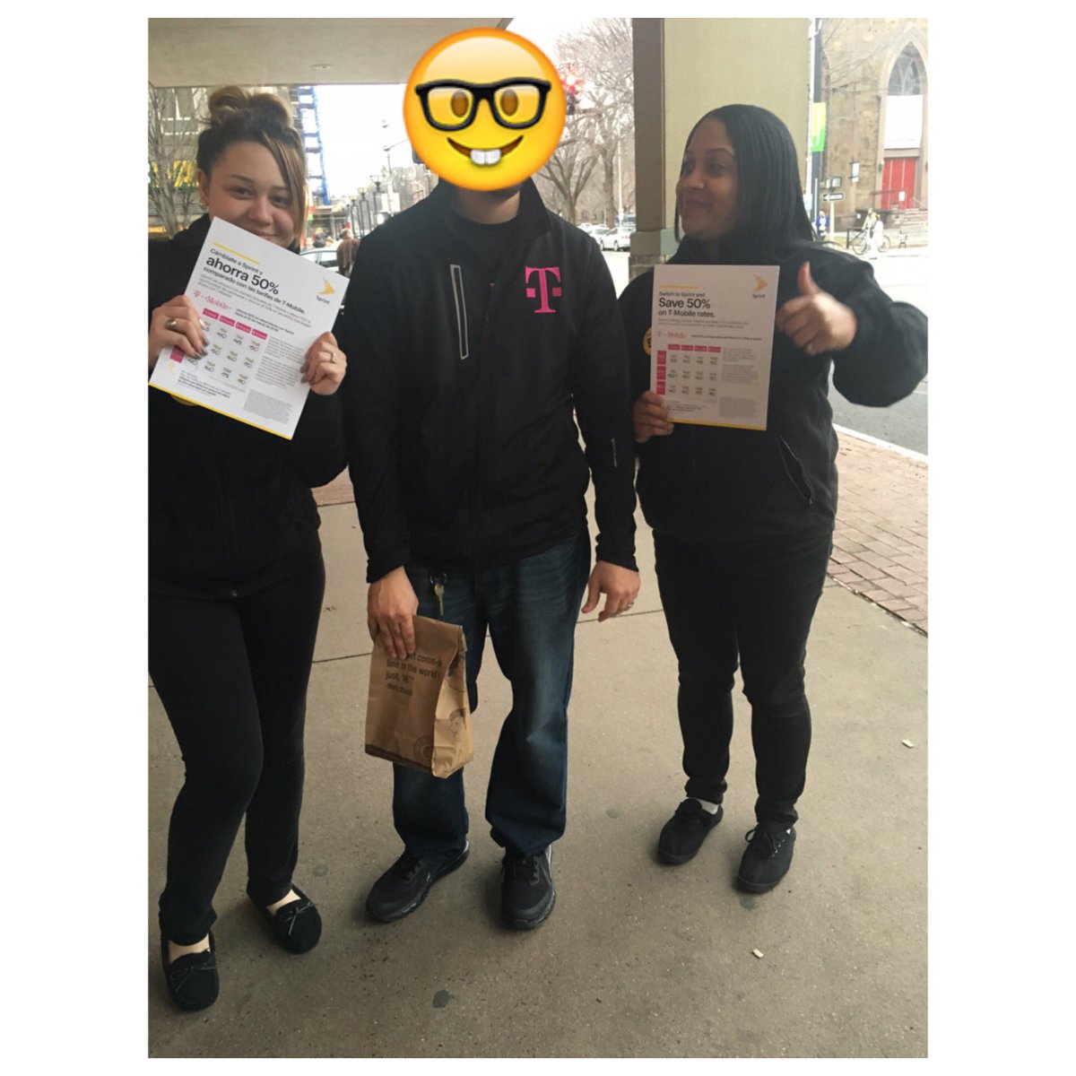 SPRINTchapelST's tweet photo. Oh Hey T-Mobile 😊😊 @Heather_B43 @bthudson3 @marceloclaure @Wads20 @ConradJHunter1 https://t.co/JVF06XfhY3
