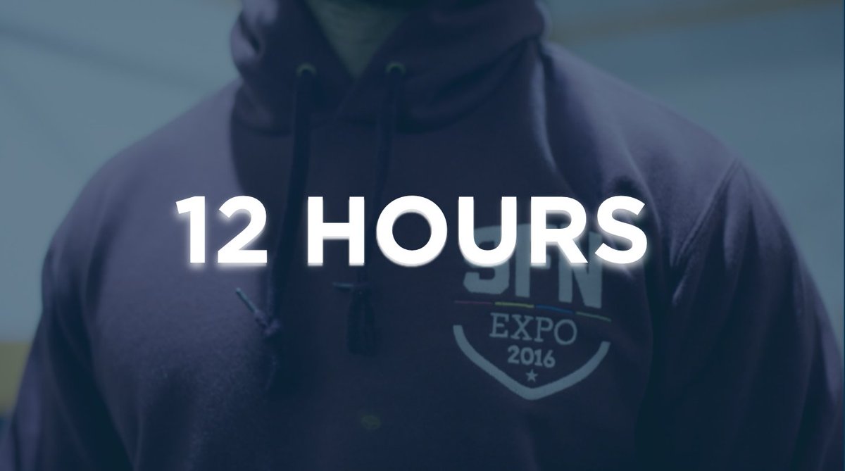 SFNEXPO's tweet photo. 12 hours until the 500 FREE premium hoodies for Special Edition VIP Weekend Tickets go LIVE! https://t.co/RN0wNnuJFx https://t.co/7D9LILOVjy