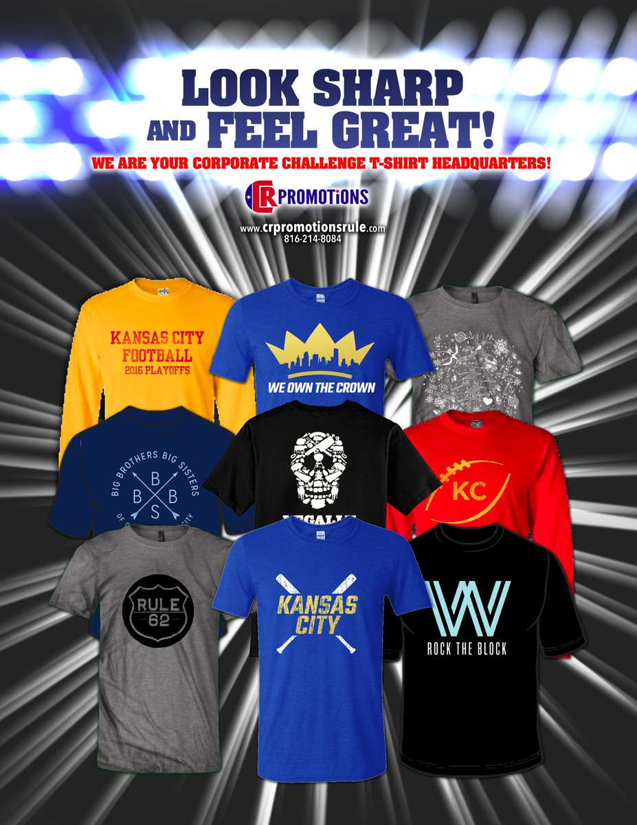 LocalSwagKC's tweet photo. It's a good time to ask Dave from Marketing: "Who is doing our #KCCC T-Shirts!?" #ComeOnDave #ShopLocal https://t.co/QQ47gnoY7u