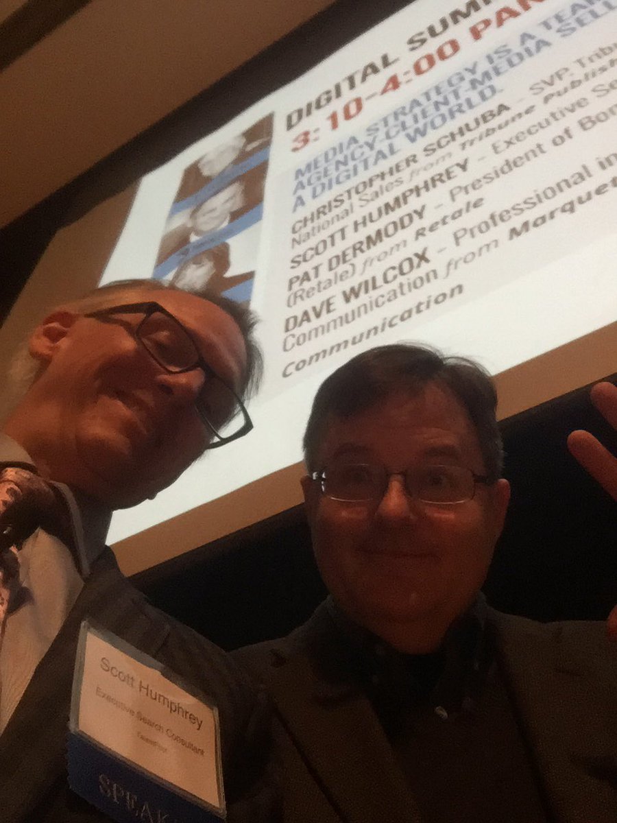 scotthumps's tweet photo. Panel discussion is ready to roll!#TalentFoot #Retale #TribunePublishing #MUISS https://t.co/q7BQyakbZf
