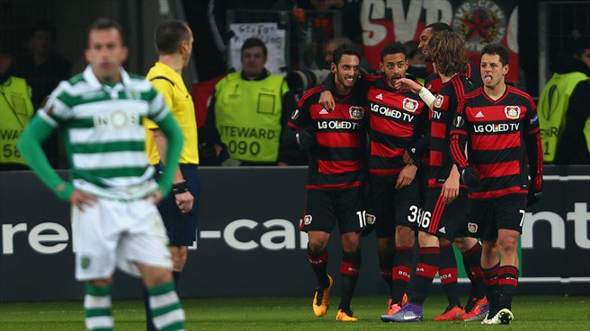Cuplikane's tweet photo. Cuplikan Gol Bayer ... - https://t.co/TMBDPRzPah - #LigaEuropa - #BayerLeverkusen #SportingLisbon https://t.co/huYCs8zwZ4