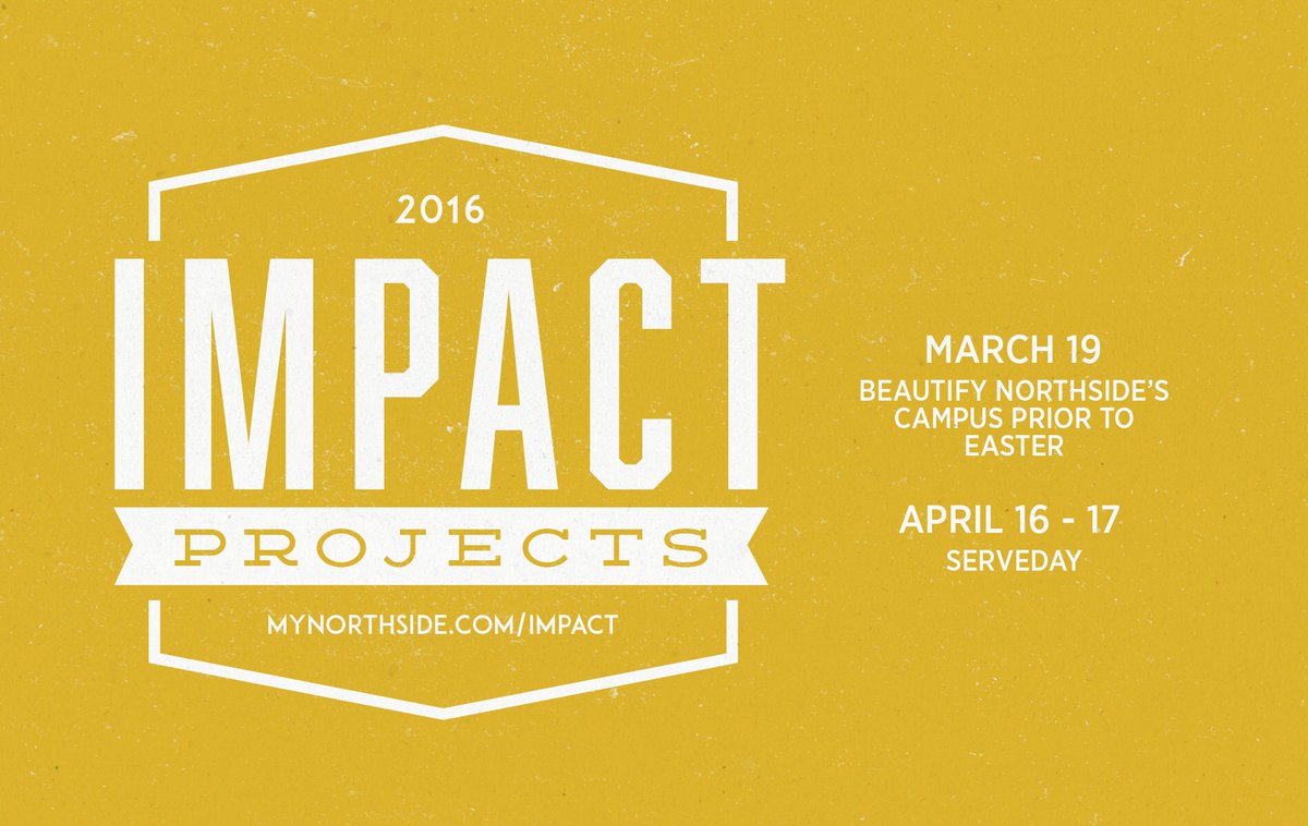 Looking for a way to serve and impact our community? Here are some opportunities. mynorthsideserveday.com/projects/categ…