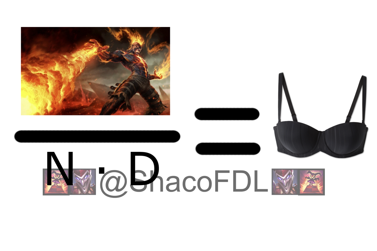 ShacoFDL's tweet photo. BRA https://t.co/YJExsyNFVn