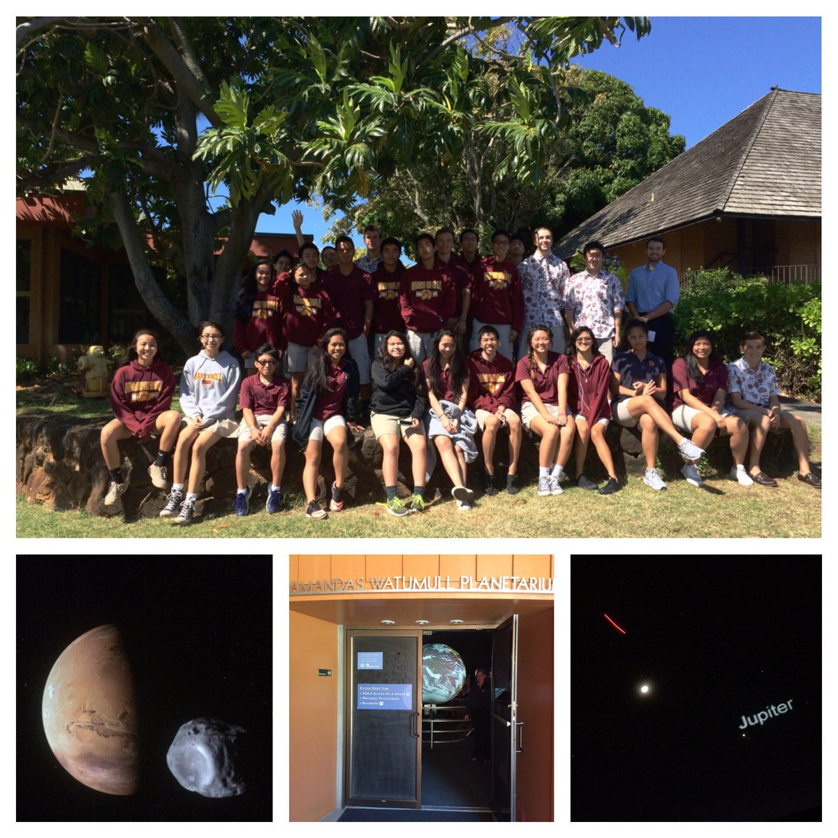 ms_shimshock's tweet photo. Field trip at the planetarium at Bishop Museum. #ThisIsMaryknoll https://t.co/XTmdYMJz5K