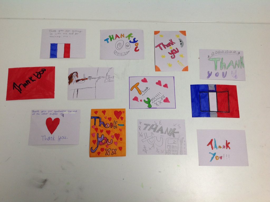 MrsHumanities's tweet photo. Some of my students sent out #wellbeingpost this week to members of the school community. Very sweet messages. https://t.co/nP2BeTaKxp