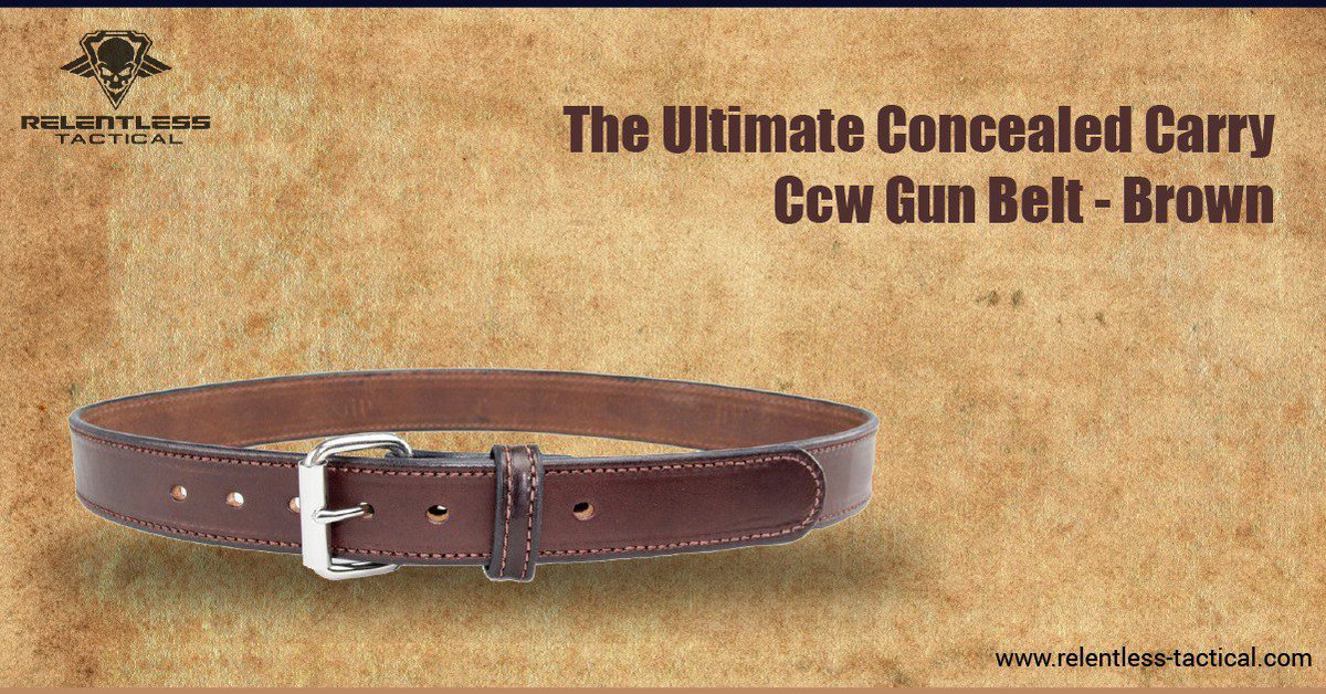 relentless tactical belt