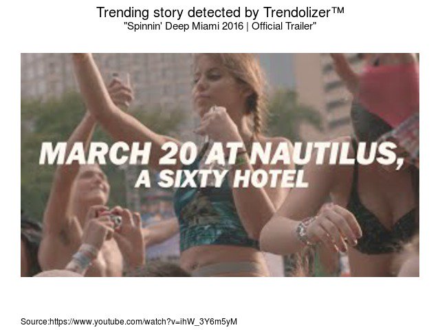 Trailolizer's tweet photo. Spinnin' Deep #Miami 2016 | Official Trailer #TrailerSunday... https://t.co/G9ts6uroyv https://t.co/xLpmWyZ6tM