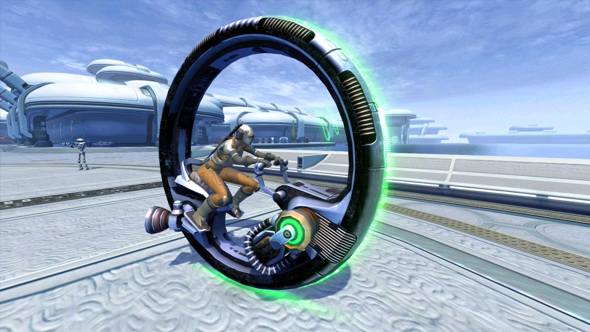 SWTOR's tweet photo. Have you claimed the Anarchist Pack's Koensayr Revolution Mount? Head to the Cartel Market today for yours! https://t.co/E5TvIrzcHr