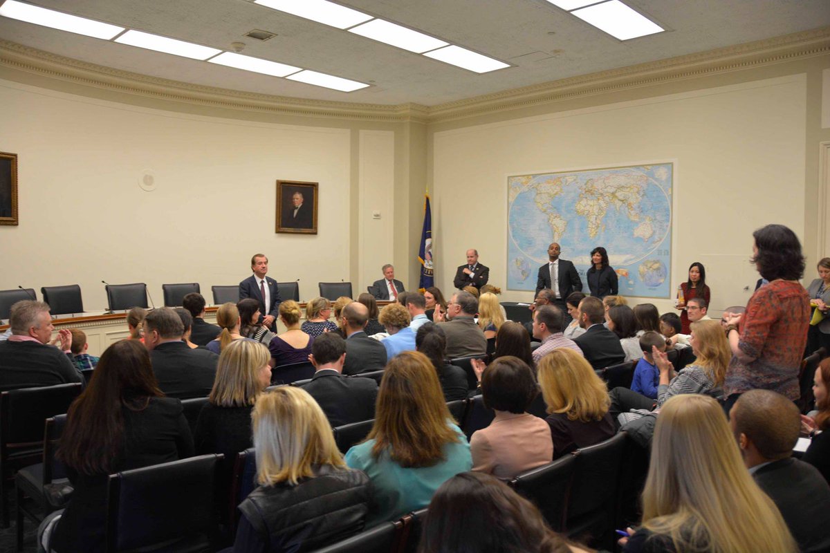 RepEdRoyce's tweet photo. Photos from my townhall-style meeting w/ families impacted by Congolese adoption delays. More to be done. #DRCstuck https://t.co/ZiohH9bxR5