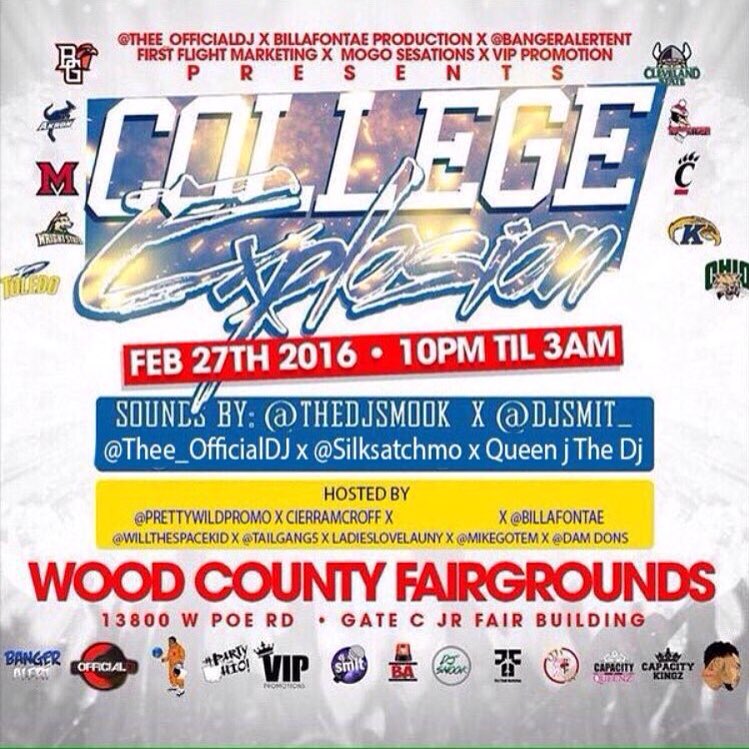 QueenNayB's tweet photo. TWO MORE DAYS! โ๐พ๏ธ I got pre sales, if you need one HMU ASAP! ๐๐ #CollegeExplosion ๐ฅ #BangerAlert #TURNUP ๐๐พ๐ฏ https://t.co/CxRveT9YA9