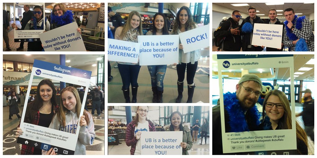UBuffalo's tweet photo. We're feeling the 💙 at #UBuffalo. Thanks to everyone who participated in #UBTagWeek! https://t.co/do1g1ho0zY