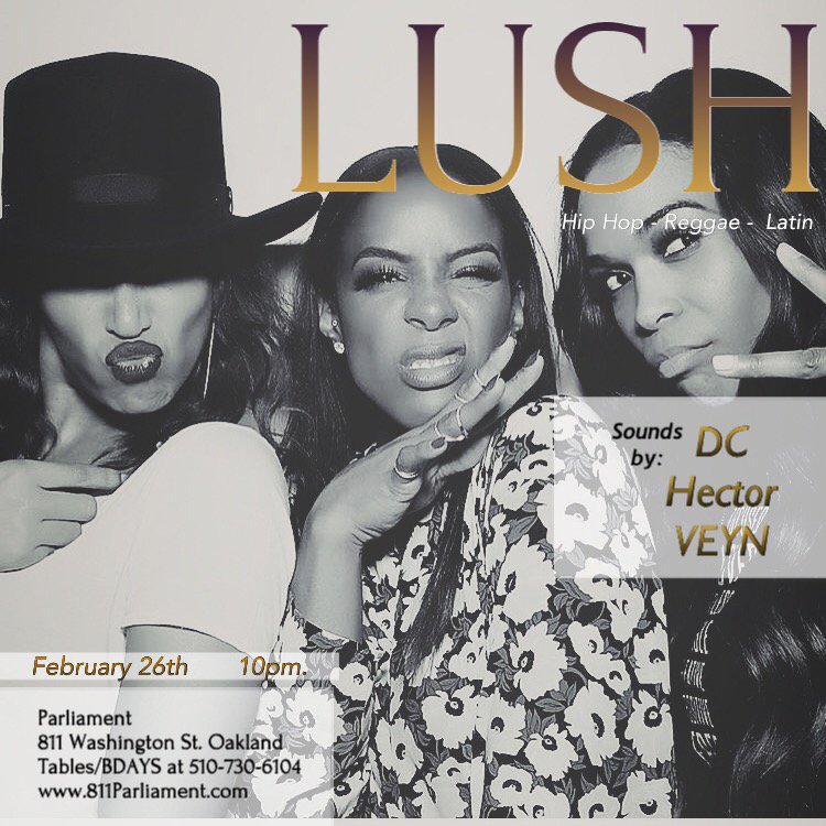 VEYNSWURL's tweet photo. LUSH returns tomorrow night @811Parliament 
Come celebrate your birthday with us!🍾🍾 https://t.co/PhzhLZJ0ru
