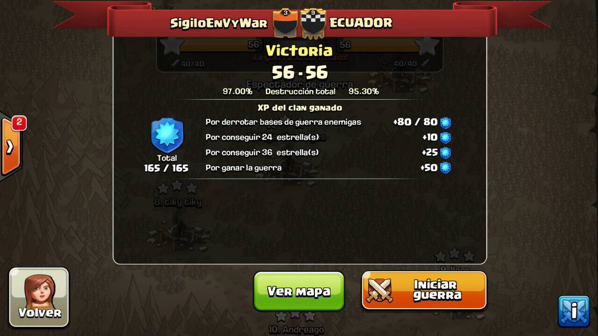 SigiloEnVyWar's tweet photo. GG chicos, otro AEU que cae 💪🏻 A mejorar. 4-2 sevw favor. Nice war @ecuadortop .Sucia esa llamada en medio de ataque https://t.co/9mFv6MAV1u