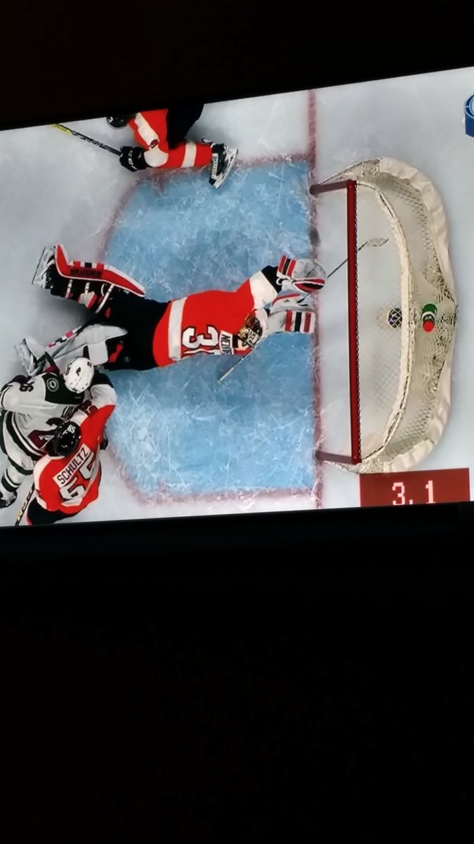 striley22's tweet photo. My DVR disagrees with with the no goal call. @CharlieCoyle_3 @mnwild #BadCall https://t.co/mgDpNwefaC