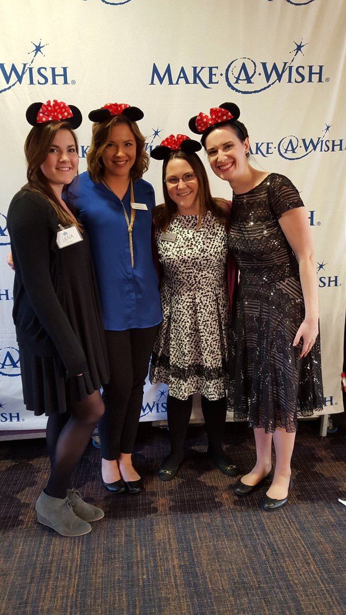 BridgetTharp's tweet photo. Hanging out at the BIG Wish Gala in Toledo! @makeawishohkyin #shareyourears https://t.co/nwQGhySpsk