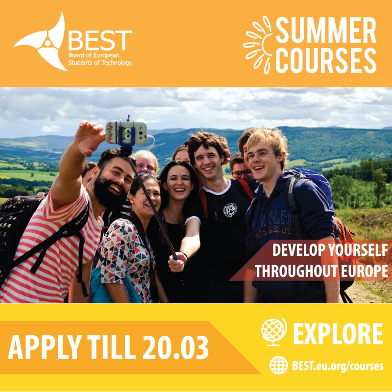 BESTAlmada's tweet photo. You've got 49 chances of having the BEST Summer of your life! Apply: https://t.co/yTOaLBoT36 #BESTSummerCourse https://t.co/WhsyW3gHxU