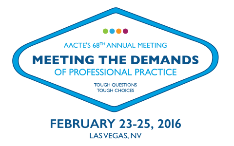 AACTE's tweet image. Tell us what you enjoyed at the conference. Share your experience with us, using #AACTE16!