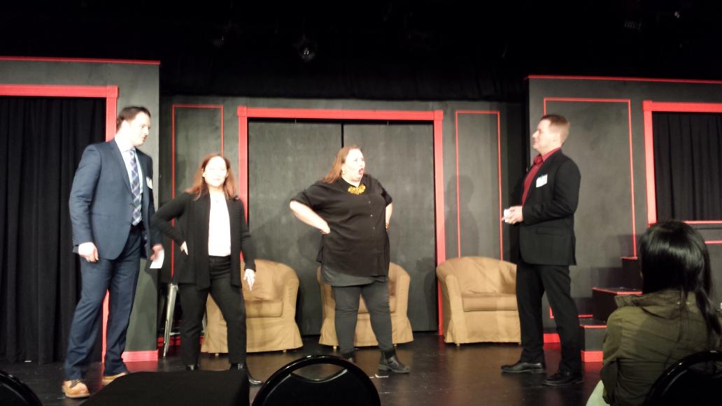 chadsterdavis's tweet photo. Hilarious close to an incredible day of love and innovation. Thank you! @BNWImprov #MNovation https://t.co/ISppga1iZA