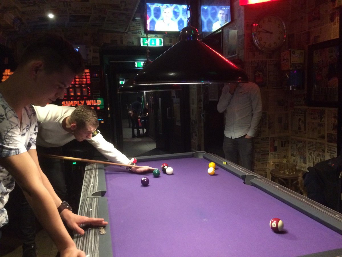 Met Max Casper en Theo even een potje pool #longtimeago (@ The Waterhole) swarmapp.com/c/f5yE8j1xp88