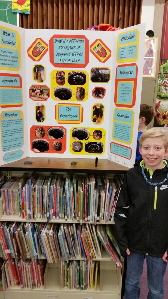 DebSloth4's tweet photo. Come to the library and ask our young scientists some questions! #RESSTEM https://t.co/rTdzBbtcFT