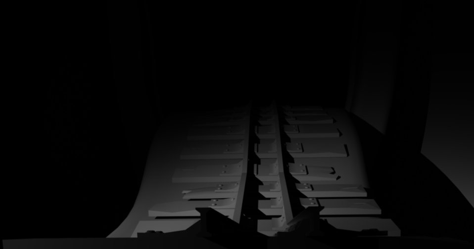 Nymphelyon's tweet image. Hacer un juego de terror en gafas de realidad virtual... Me mola. #NoTextures #Nonada #3D