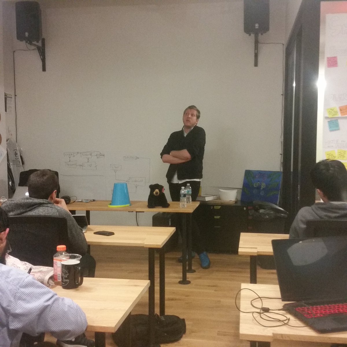 GoodCodeMADC1ty's tweet photo. The great @walterlatimer providing us with priceless wisdom #GoodCodemAAdC1ty https://t.co/QLOpwhlDKu