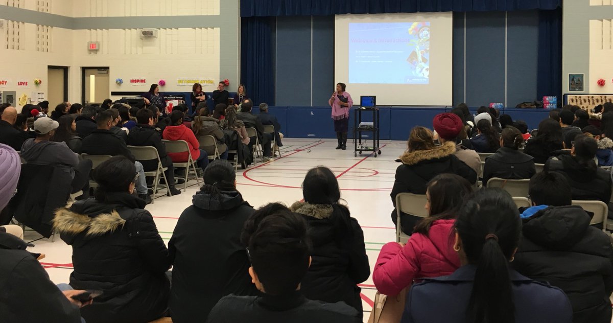 Welcoming our excited learners to 2night's event! Can't wait to learn with you in the fall at #JASS <a href="/JeanAugustineSS/">Jean Augustine S.S.</a>