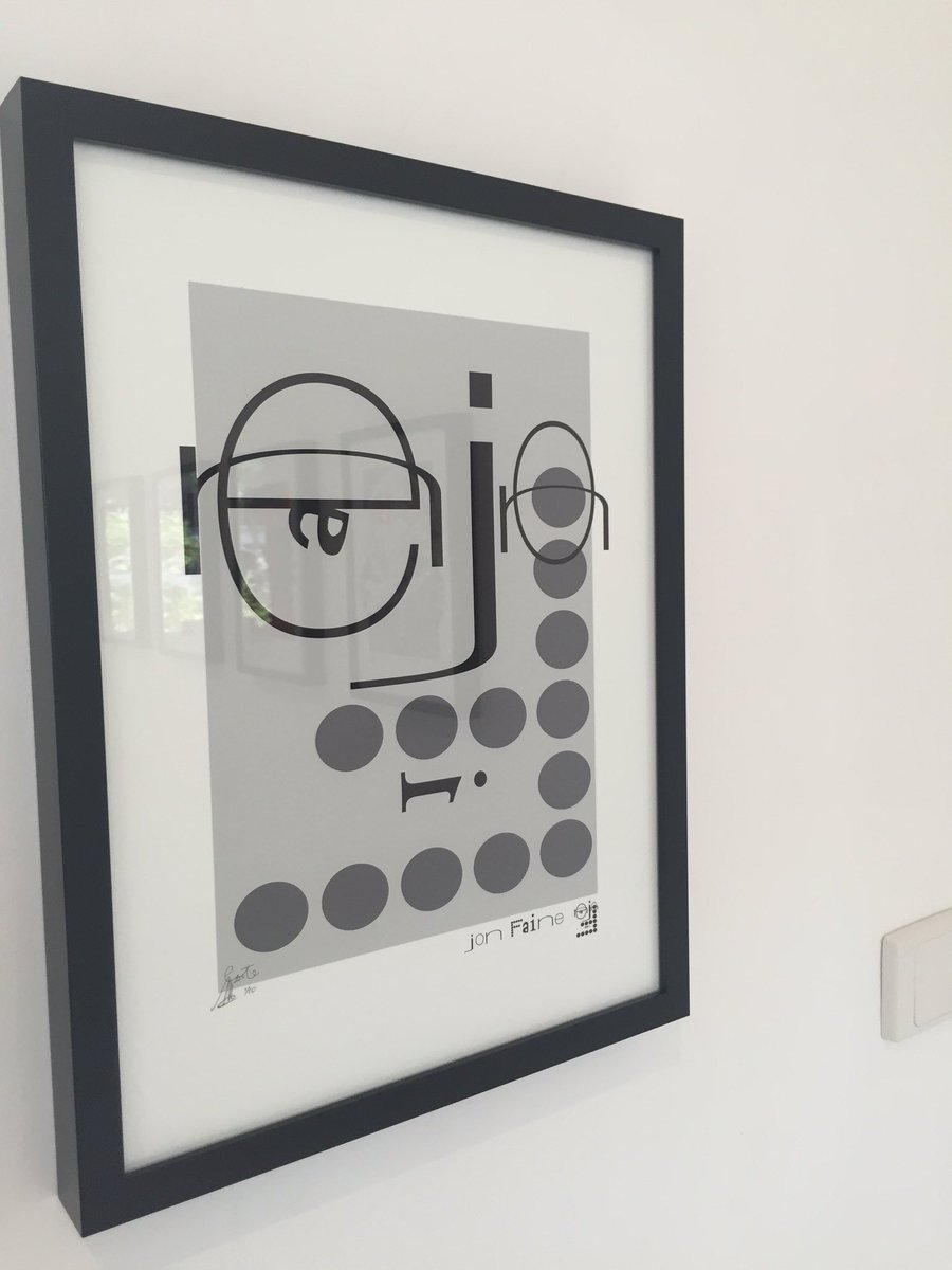 clarerawlinson's tweet image. Melbourne letter artist Maree Coote's take on #JonFaine &amp;amp; #RedSymons - I think she has captured their personalities!