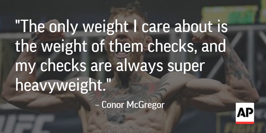 ConormcGregor5's tweet photo. https://t.co/RYYBPzO8RL