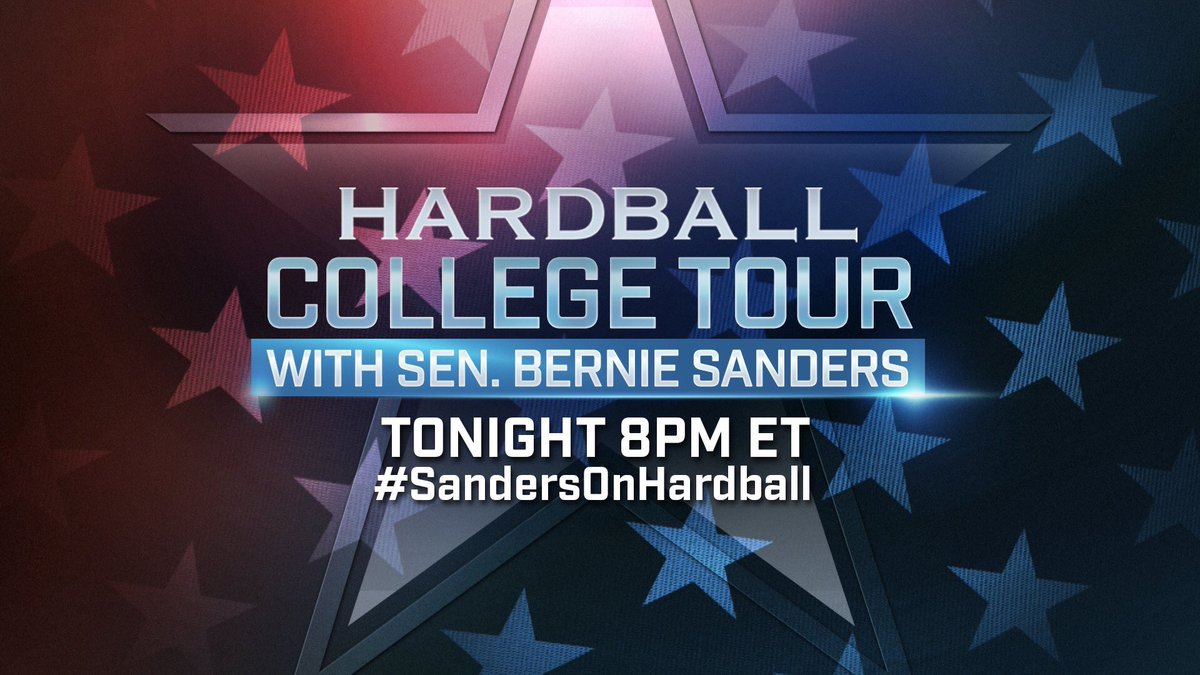 7SeasRecords's tweet photo. #BernieInTulsa #BernieInOH Grandpa Bern! @BernieSanders 8pm EST! w/ @hardball_chris on @hardball ! 🔥🔥 https://t.co/uMUCL61dBL