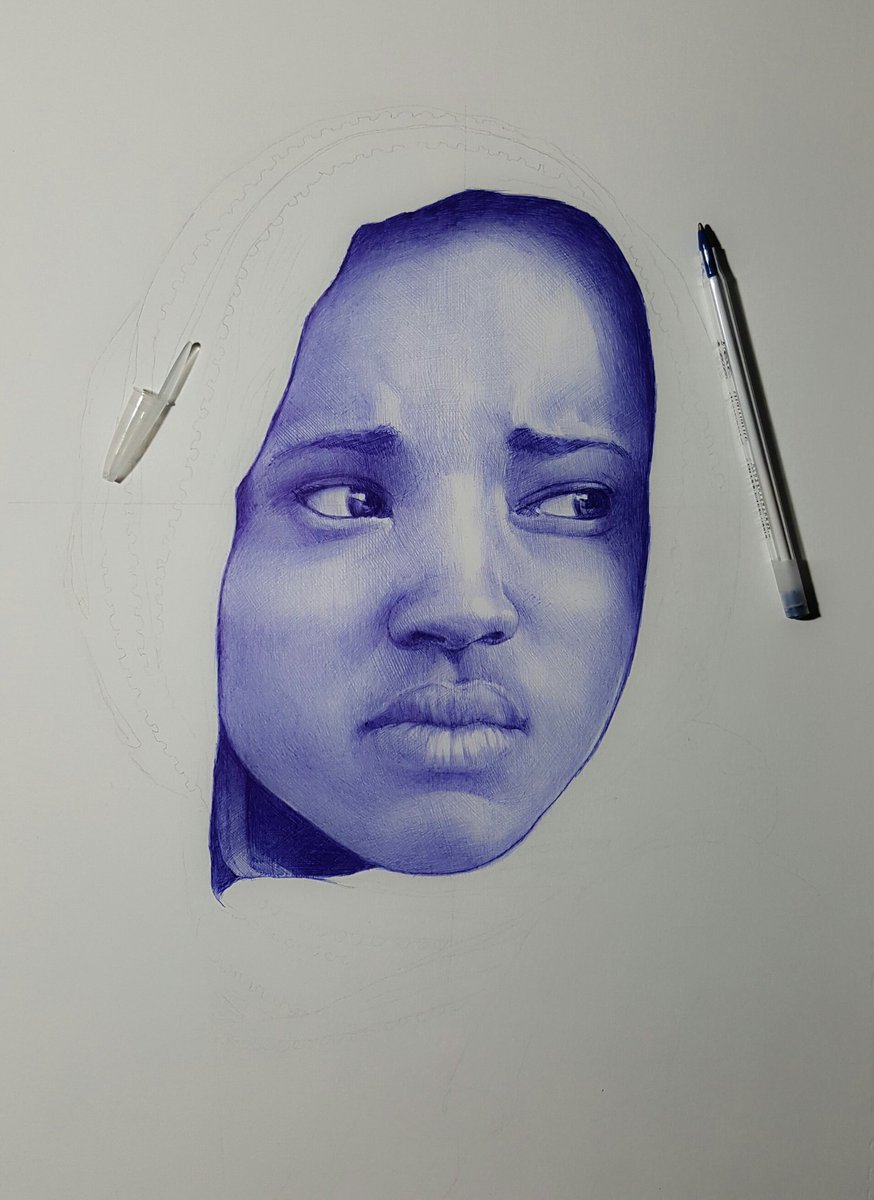 En proceso para la Exposición África a boligrafo <a href="/javierjsdalp/">Javier Jiménez</a> <a href="/SanJuandeDios/">San Juan De Dios</a>