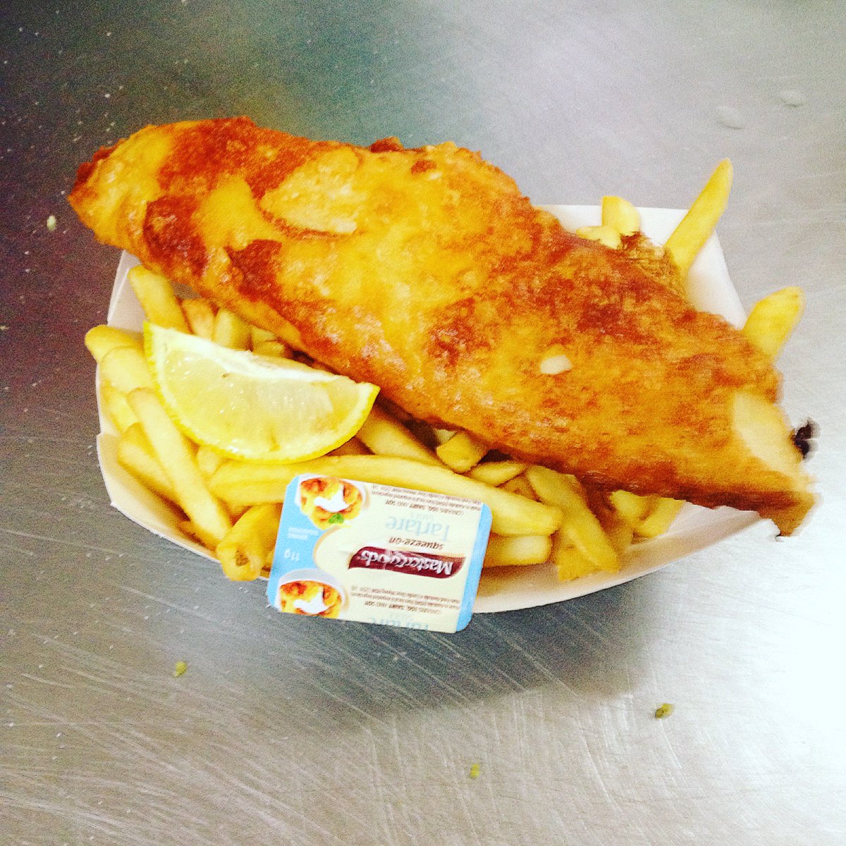 thechicknshack's tweet image. Join us for #FishandChipsFriday at #TheChicknShack &amp;amp; pick up this tasty catch for just $7 #HappyHour 5 - 7pm