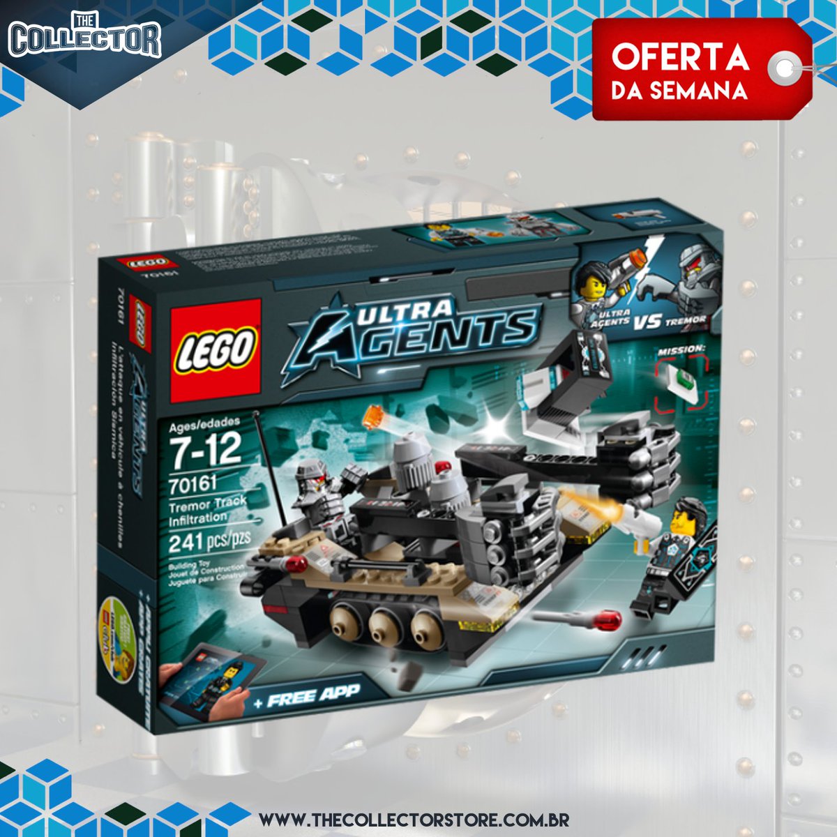 A Missão vai começar! Compre o set LEGO Ultra Agents 70161 por um preço especial em: bit.ly/ofertatcs