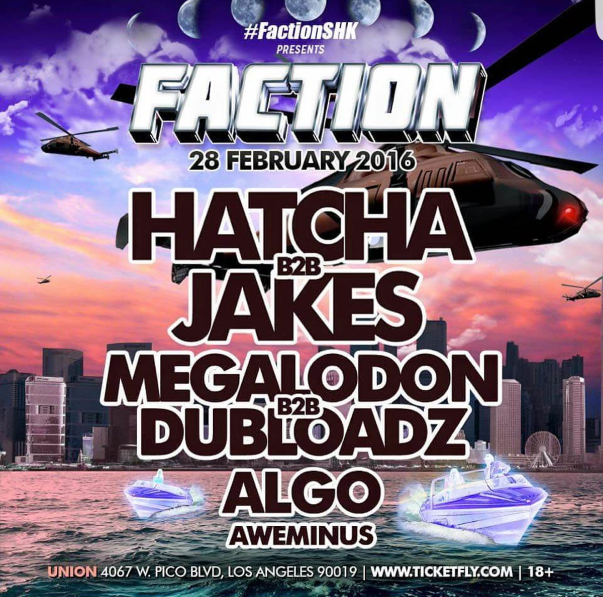 CAEDMFamily's tweet photo. Some last minute changes to this massive party going down this sunday! Grab your tickets @factionshk https://t.co/o8Aw9FZJWh