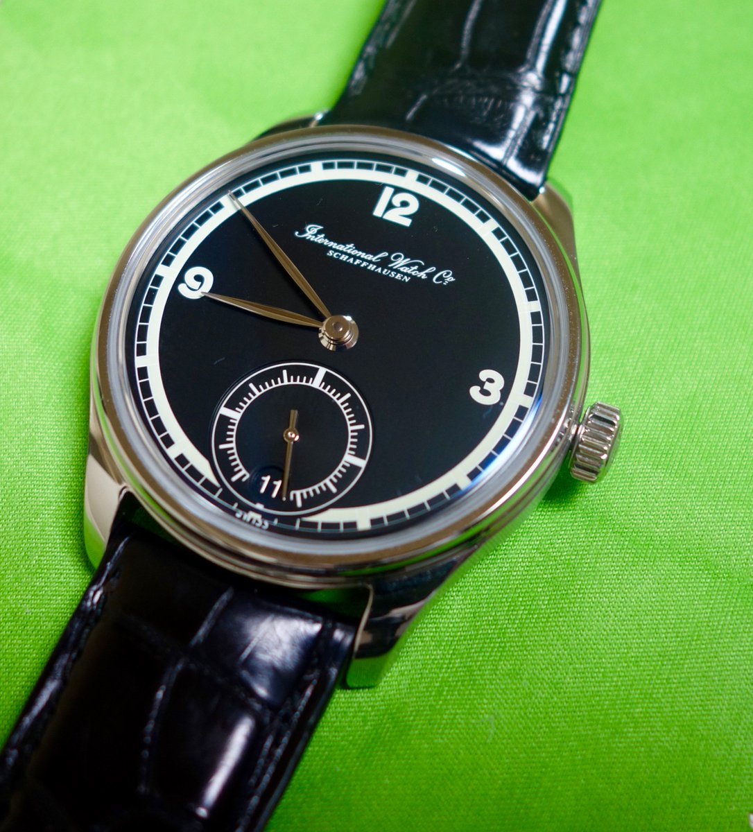 Anyone interested in an IWC 75th Anniversary Portugueser.  8-day movement and even better, the old IWC script logo!
