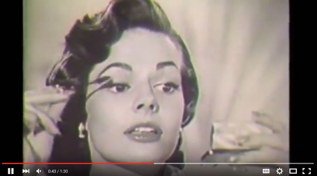 DrOrmsby's tweet photo. #TBT 1950s Maybelline makeup ad (https://t.co/fbCqJvJ1vC). Can you believe that eyeliner was only 79 cents! https://t.co/9MxgTOVhUM