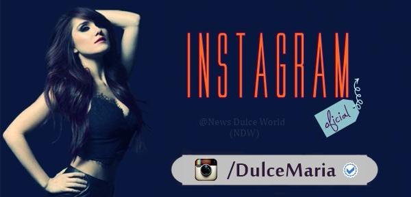 NewsDulceWorld's tweet photo. Instagram oficial de @DulceMaria: https://t.co/cwSUb63OyM ¡Siganla!https://t.co/lRkEg5PS9s