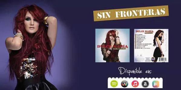 NewsDulceWorld's tweet photo. Compren el disco "Sin Fronteras" de @DulceMaria: https://t.co/vqNx81OdFP https://t.co/pQX2dnR0xB