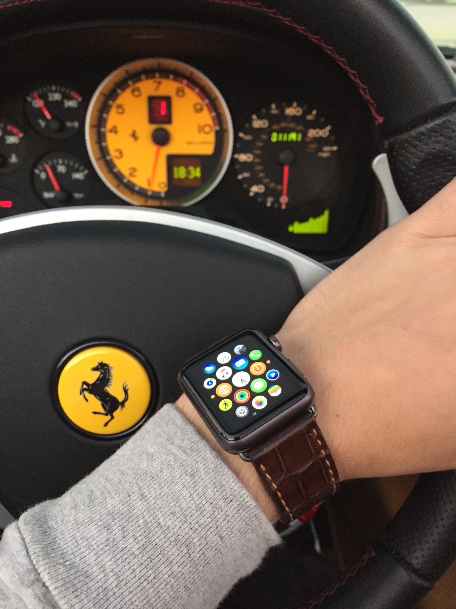 Lamborghini apple watch band hot sale