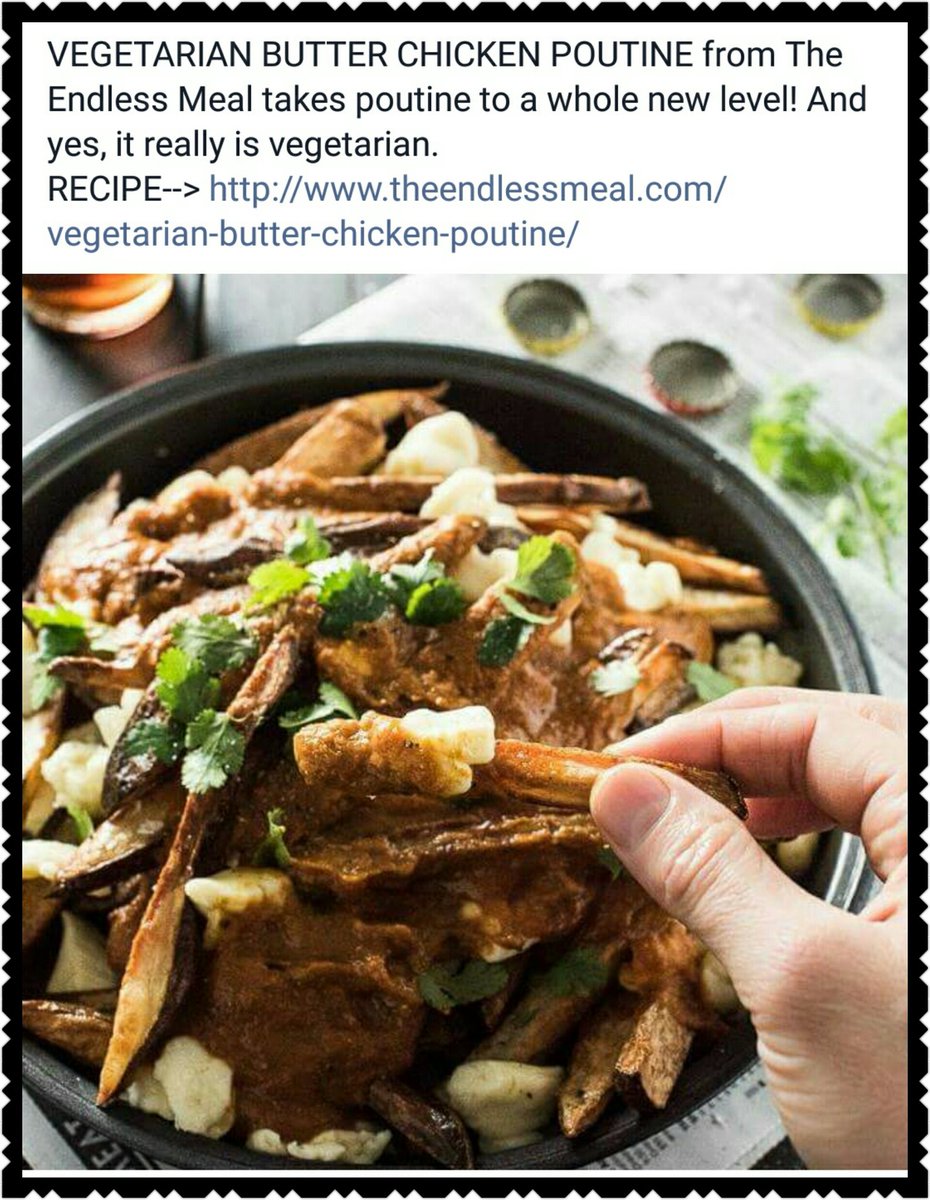 laughngiggle's tweet photo. @DCap_crazed  thought of you lol #Poutine https://t.co/b8X8y8fCVL