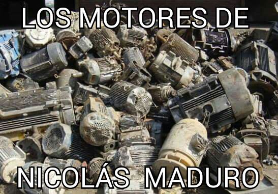 yohellseguros's tweet photo. Los motores de Nicolás son  #MotoresDeHambreYMiseria https://t.co/qaqKJAYrKn