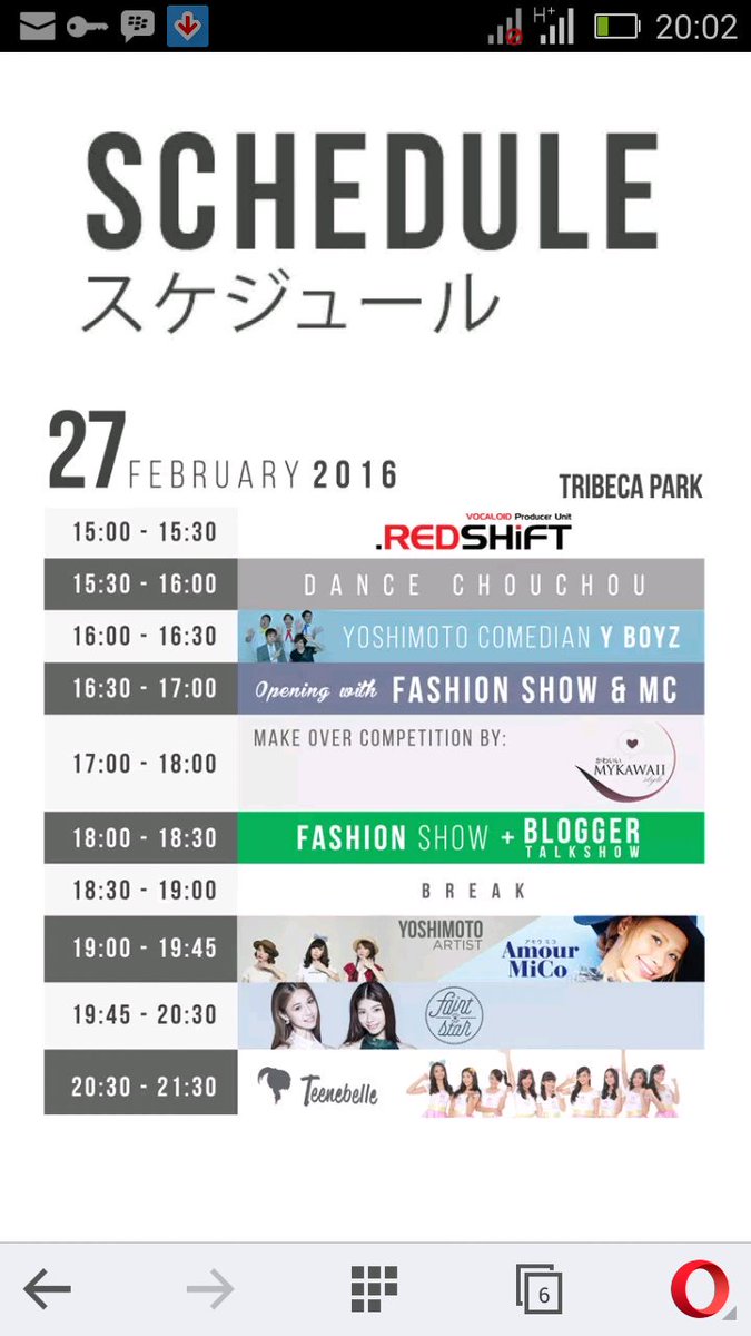 Yo yo besok rame2 ke <a href="/japanwaveexpo/">Japan Wave Expo</a> di Tribeca, Central Park 😊 see you tomorrow <a href="/7essycaAuryn/">Jessyca Auryn</a> 😘