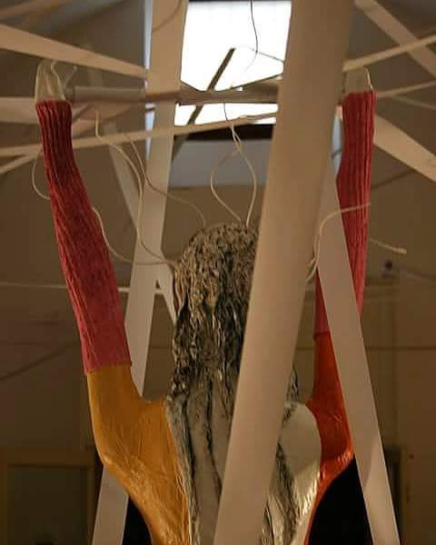 fernandoperro18's tweet photo. #FernandoPerrone #OrnellaDurini #Lecce2015 [S-trips] #installazione https://t.co/O3Y7KY161X