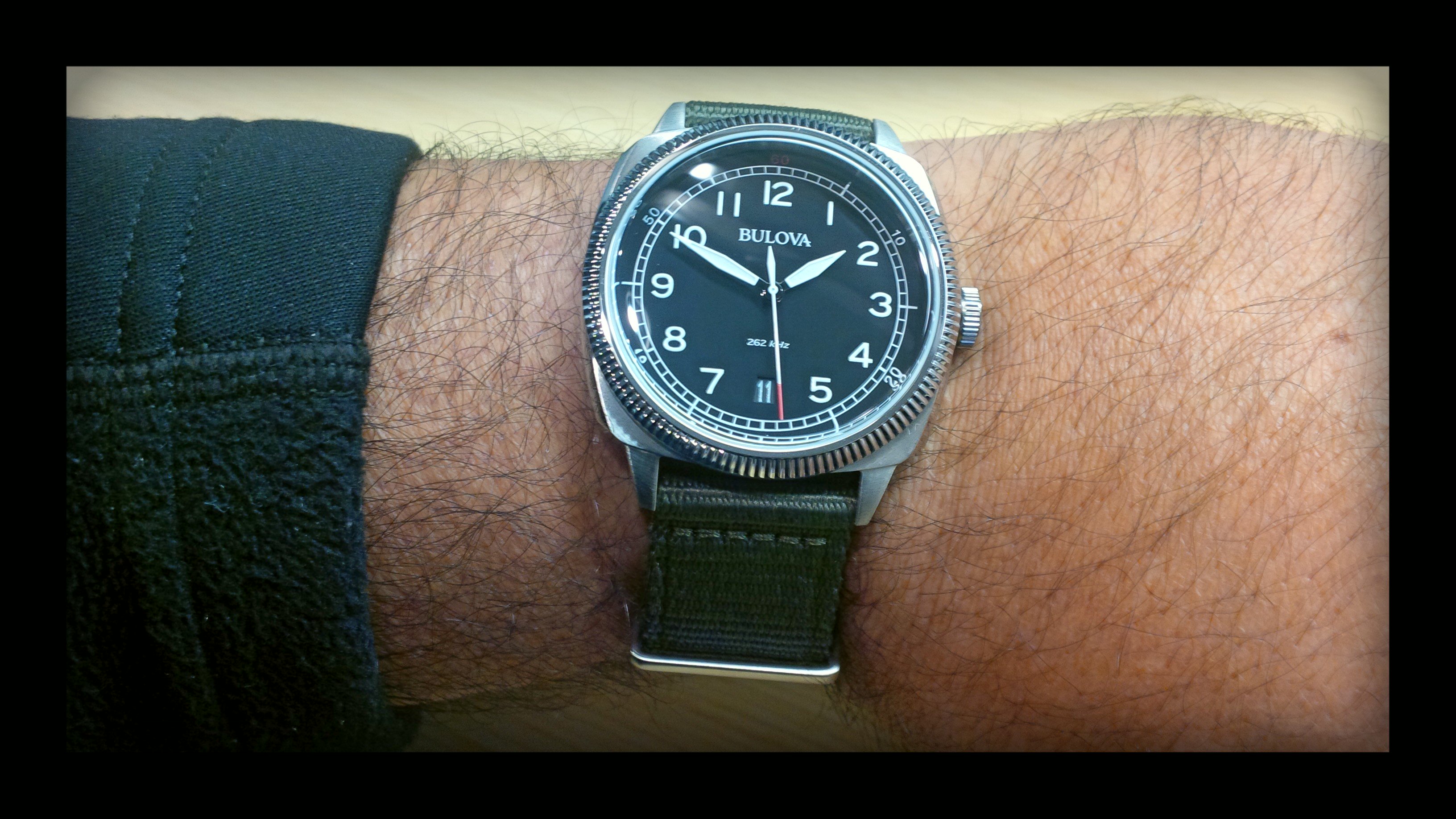Watchuseek on X Mini Watch Review Bulova Military UHF 262KHz watch model 96B229 https t zU5ru7SCwY https t nZKczSVs2u X