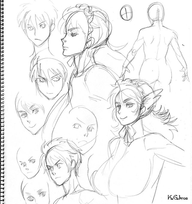 合同誌「だらくえ」の女戦士ちゃんの
服飾デザインを目的にした落書き。
強キャラ女の子の赤ちゃんコスはギャップに燃えます。
不適切な部分は、修正、修正～w 