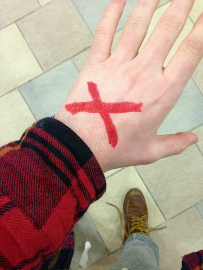six_eight_love's tweet photo. Take part in the fight against human trafficking by wearing a red❌today. Spreading awareness is key #enditmovement https://t.co/9nzgJ33OuH