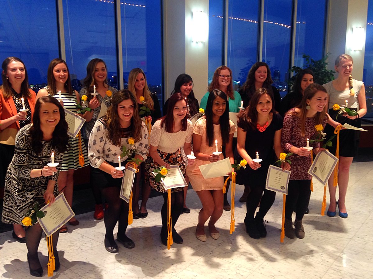 SLU_OSOT's tweet photo. Congratulations to the new inductees of Pi Theta Epsilon, the National Honor Society of OT! #SLU_OSOT https://t.co/hMKfXvcneP