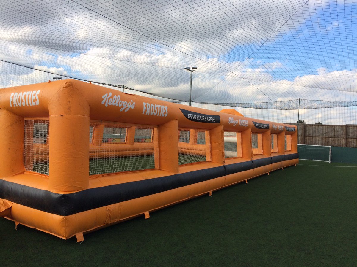 Zorbinghire new inflatable pitch rent today for your bubble football party