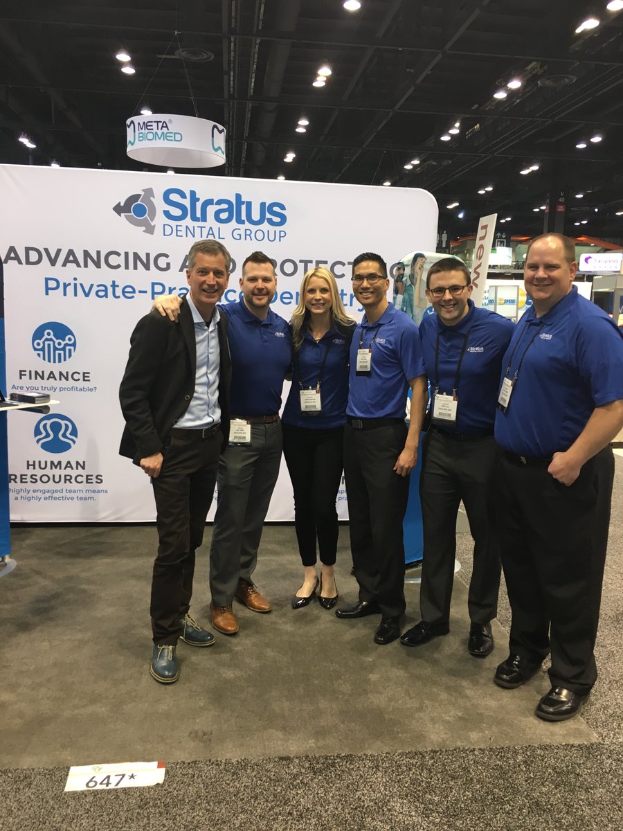 DMAcopan's tweet photo. Fantastic day at the Chicago Mid-Winter Event with Stratus Dental Group https://t.co/lP0Ii0mbrX